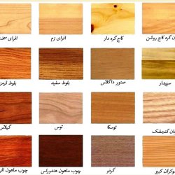 انواع چوب و کاربرد آن