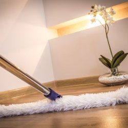 تمیز کردن کفپوش پارکت